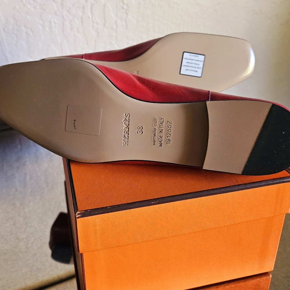 Hermes womens loafers